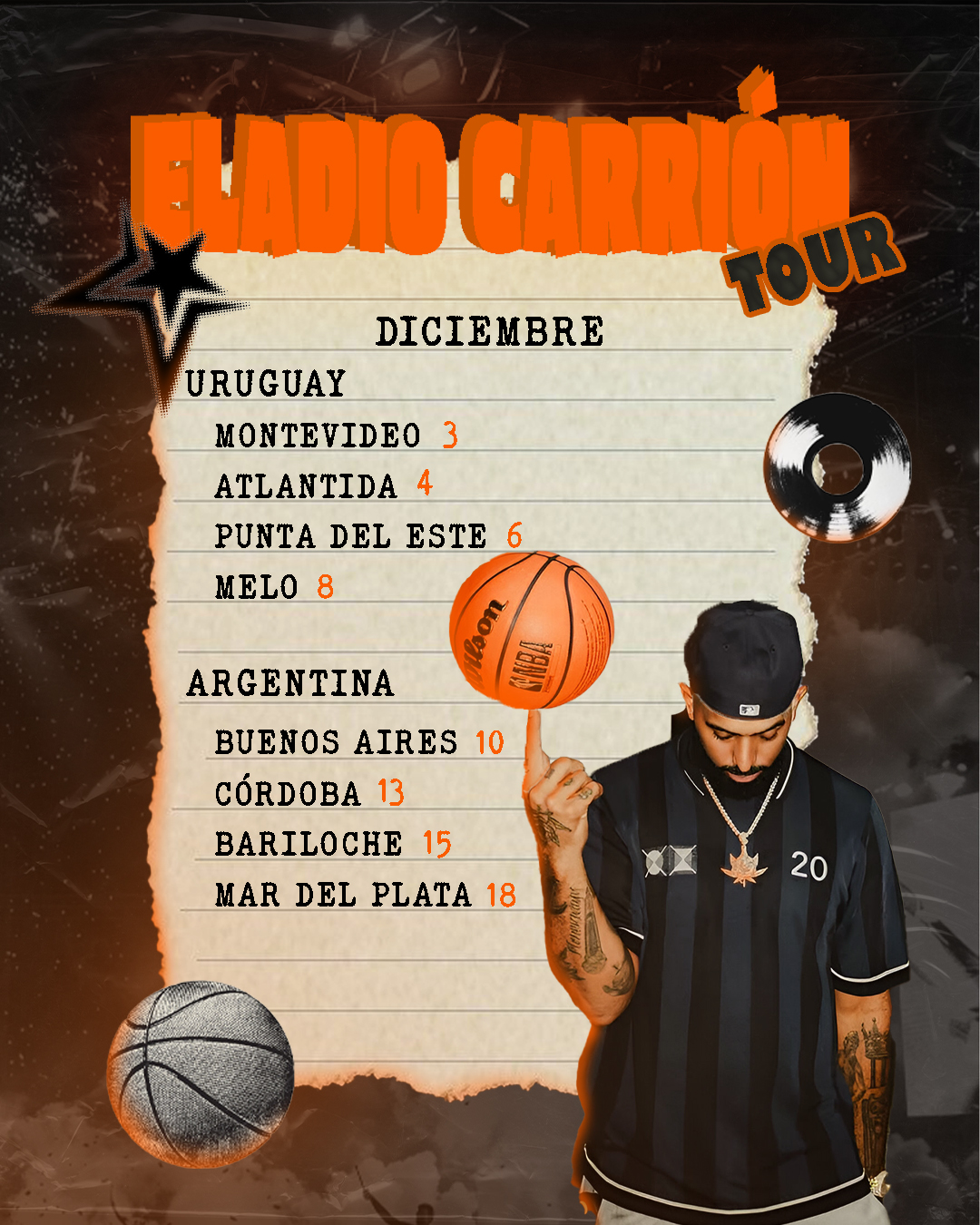 Eladio Carrión Tour